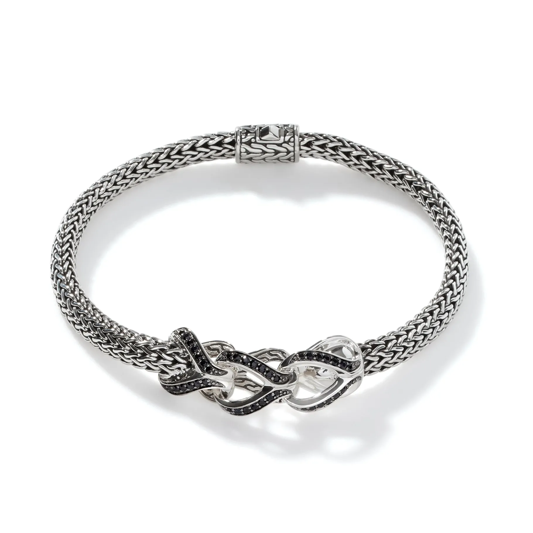 Women John Hardy Asli Bracelet, Sterling Silver, Pavé