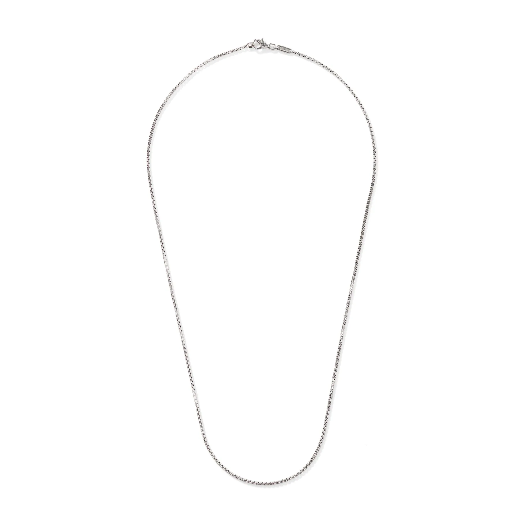 Women John Hardy Box Chain Necklace, Sterling Silver, 2MM