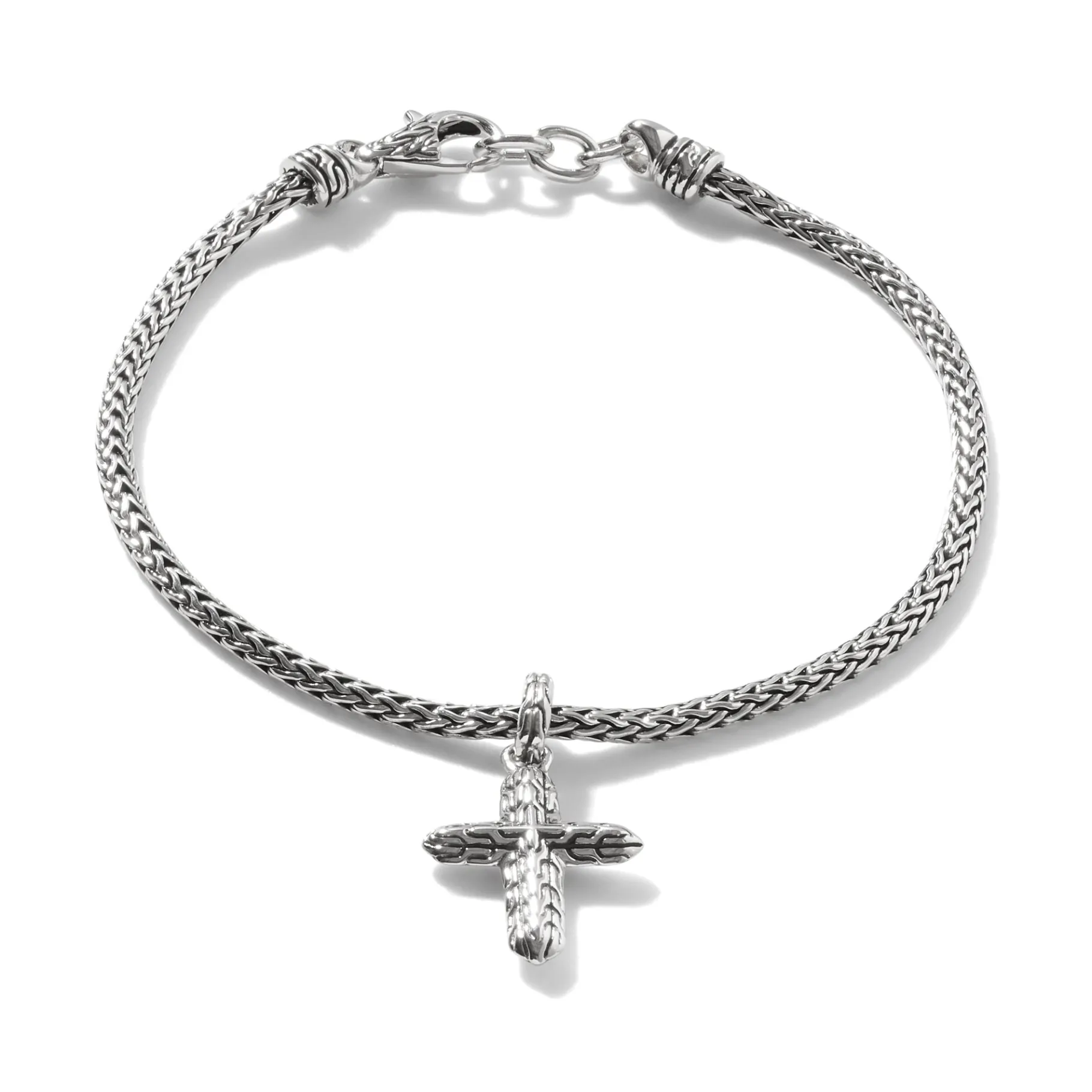 Women John Hardy Cross Charm Bracelet, Sterling Silver