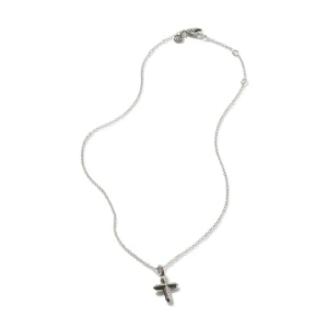 Women John Hardy Cross Pendant Necklace, Sterling Silver