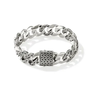 John Hardy Curb Bracelet, Sterling Silver, 14MM