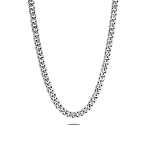 John Hardy Curb Chain Necklace, Sterling Silver, 7MM