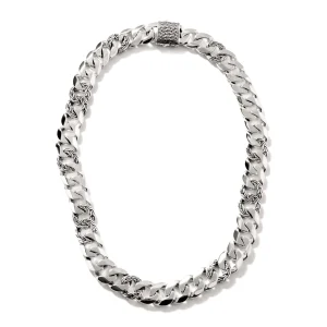 Women John Hardy Curb Chain Necklace, Sterling Silver, 14MM