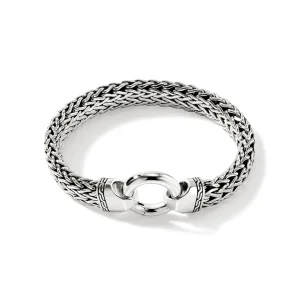 John Hardy Flat Chain Bracelet, Sterling Silver, 11MM