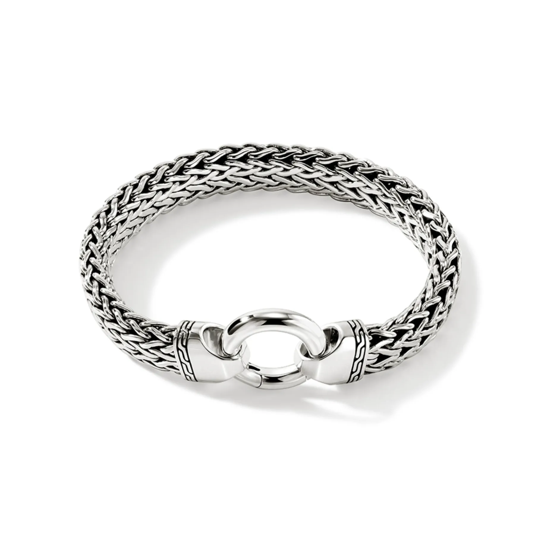 John Hardy Flat Chain Bracelet, Sterling Silver, 11MM