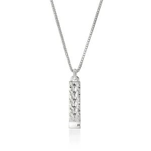 John Hardy Hammered Pendant Necklace, Sterling Silver