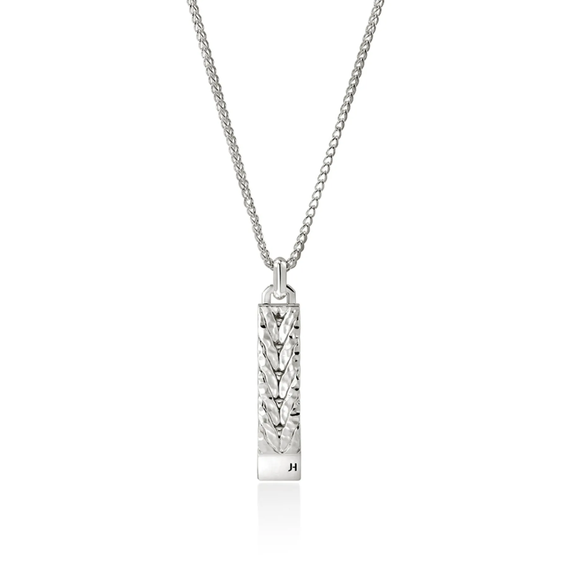 John Hardy Hammered Pendant Necklace, Sterling Silver