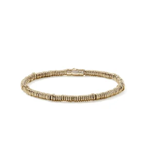 John Hardy Heishi Bracelet, Gold
