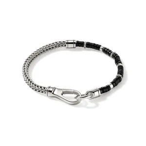 John Hardy Heishi Chain Bracelet, Silver