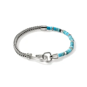 John Hardy Heishi Chain Bracelet, Silver