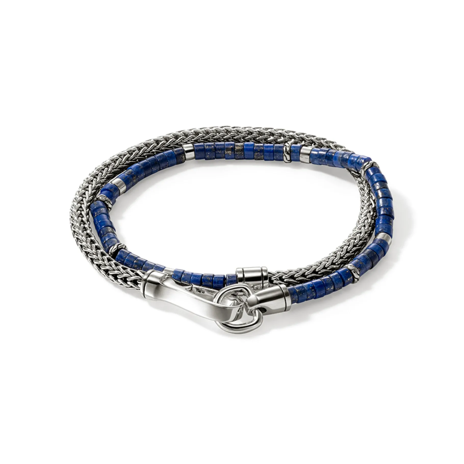 John Hardy Heishi Chain Wrap, Sterling Silver