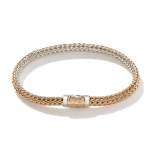 Women John Hardy Icon Bracelet, Gold, Sterling Silver, 5MM