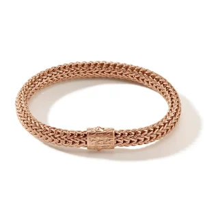 Women John Hardy Icon Bracelet, Rose Gold, 7.5MM