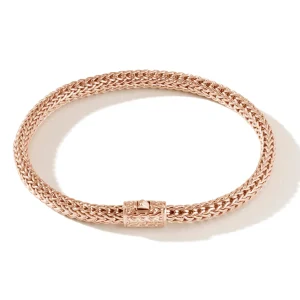 Women John Hardy Icon Bracelet, Rose Gold, 5MM