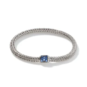 Women John Hardy Icon Bracelet, Sterling Silver, Pavé, 5MM