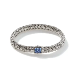 Women John Hardy Icon Bracelet, Sterling Silver, Pavé, 7.5MM