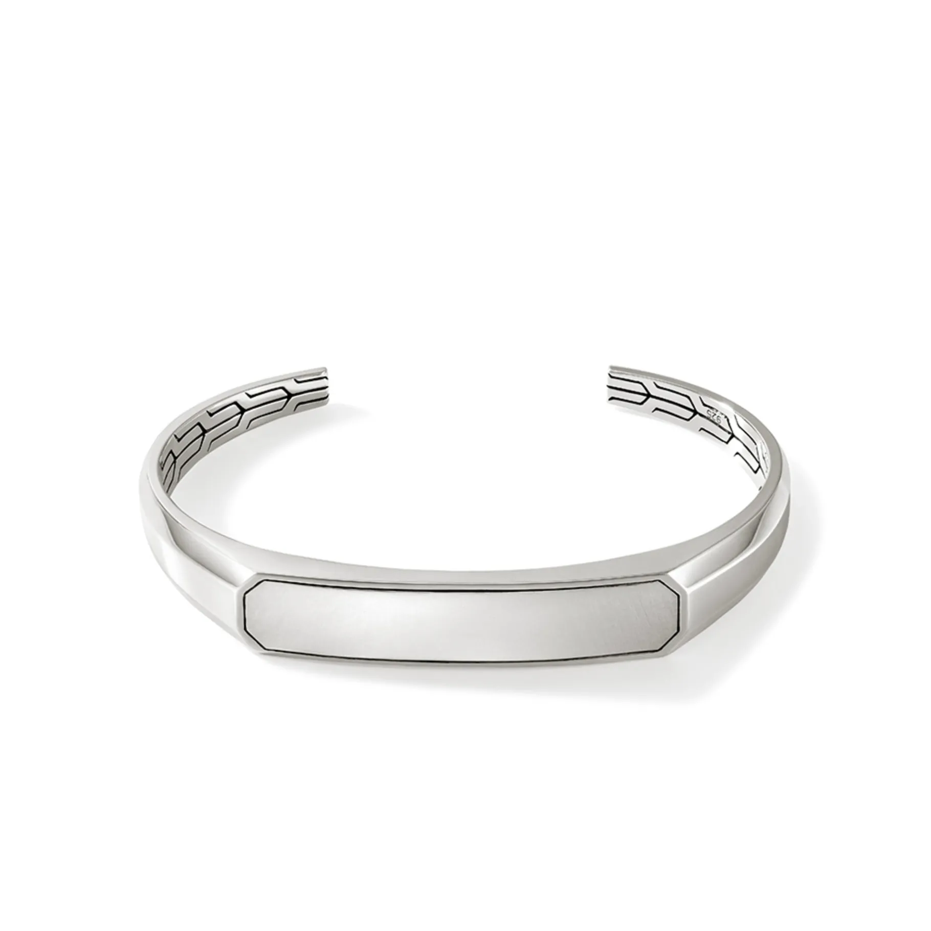 John Hardy ID Cuff, Sterling Silver