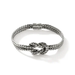 Women John Hardy Love Knot Bracelet, Sterling Silver, 7MM