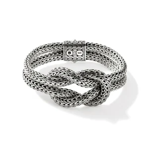 Women John Hardy Love Knot Bracelet, Sterling Silver, 13MM