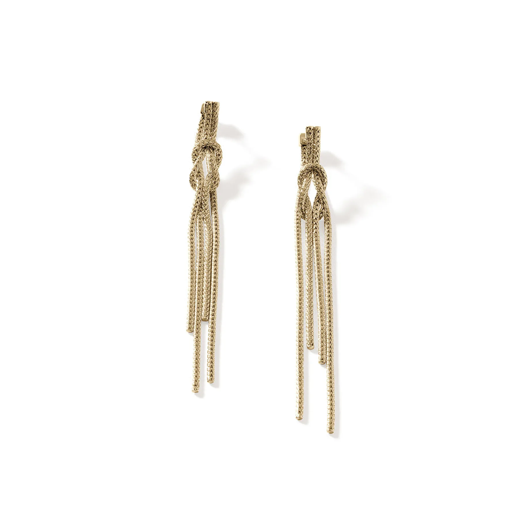 Women John Hardy Love Knot Drop Earrings, Gold