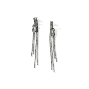 Women John Hardy Love Knot Drop Earrings, Sterling Silver