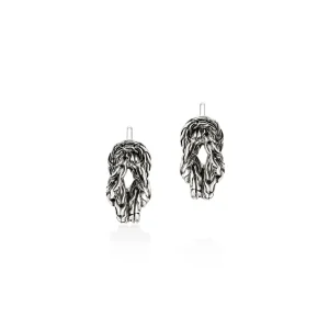 Women John Hardy Love Knot Hoop Earring, Sterling Silver, 13MM