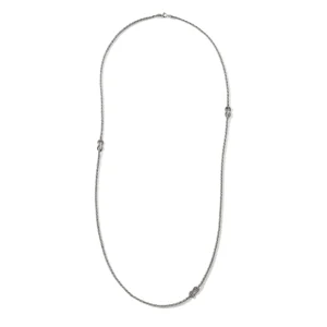 Women John Hardy Love Knot Necklace, Sterling Silver, 2.5MM