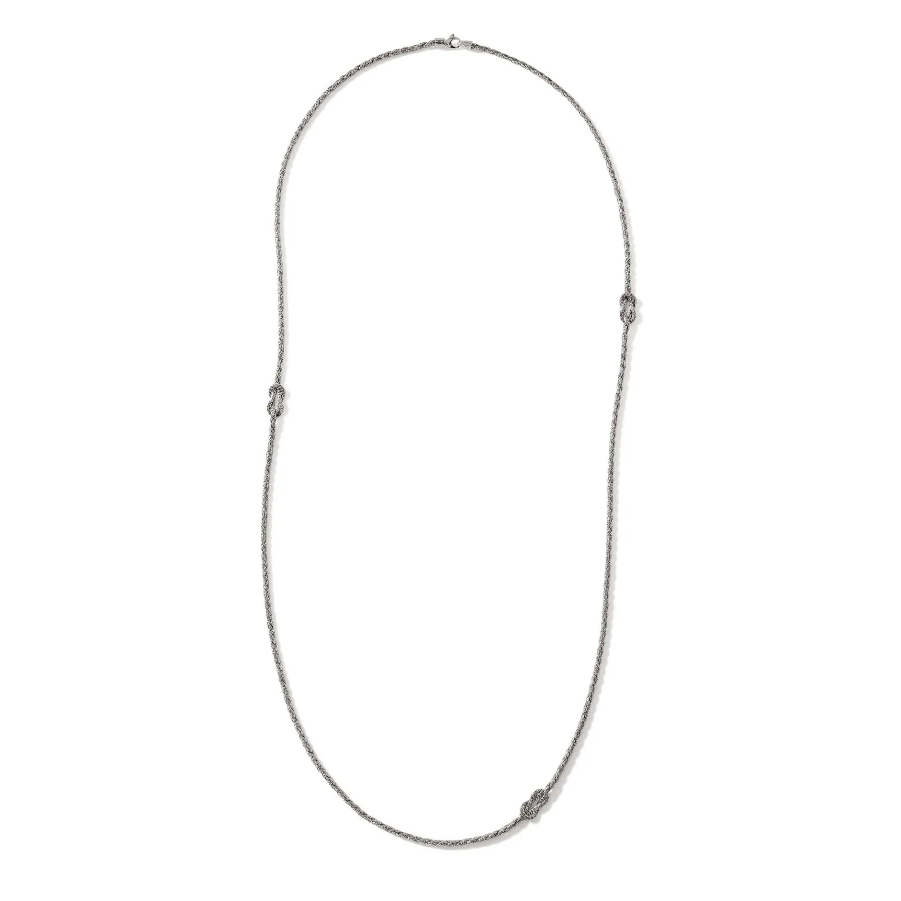 Women John Hardy Love Knot Necklace, Sterling Silver, 2.5MM