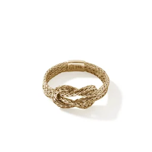 Women John Hardy Love Knot Ring, Gold, 3.6MM