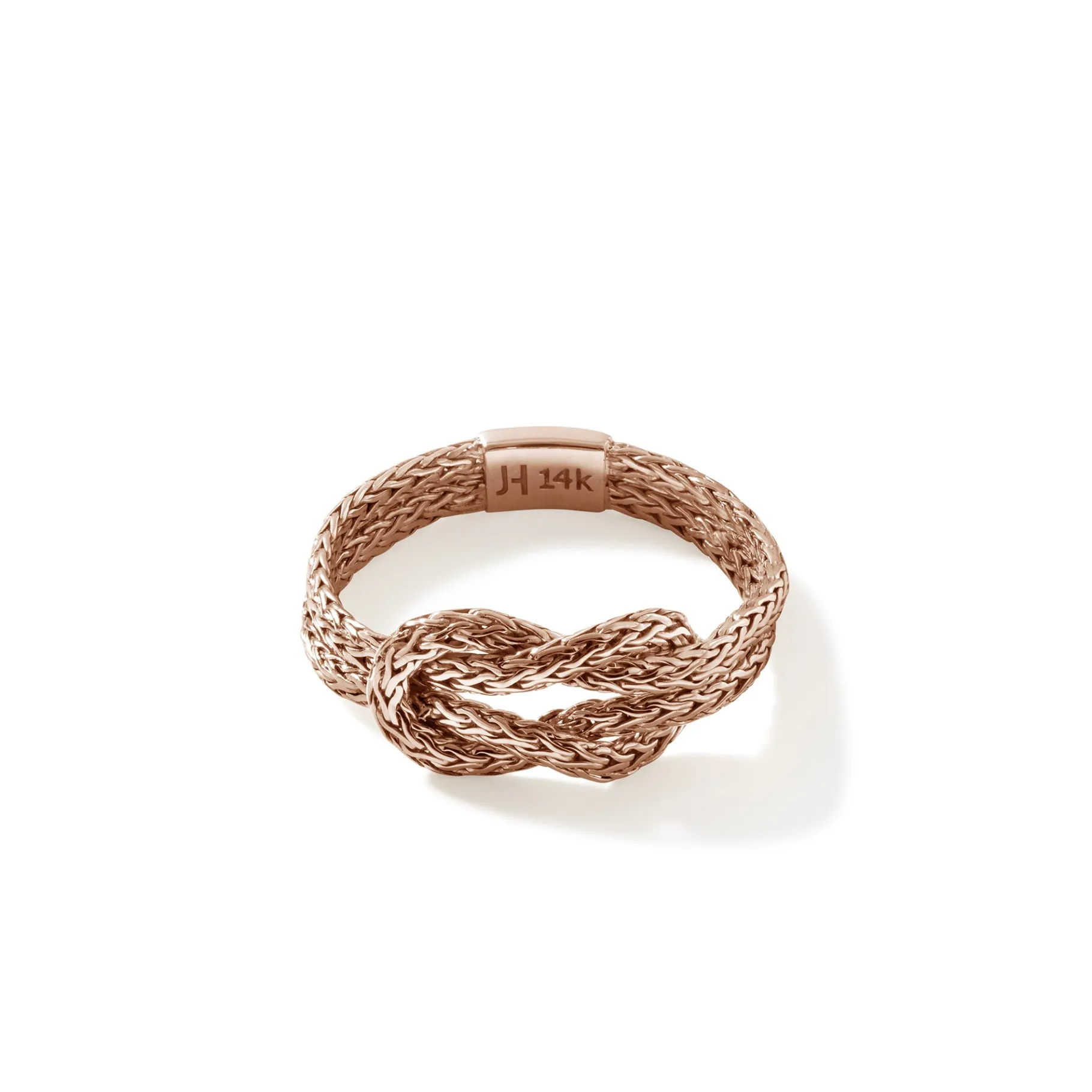 Women John Hardy Love Knot Ring, Rose Gold, 3.6MM