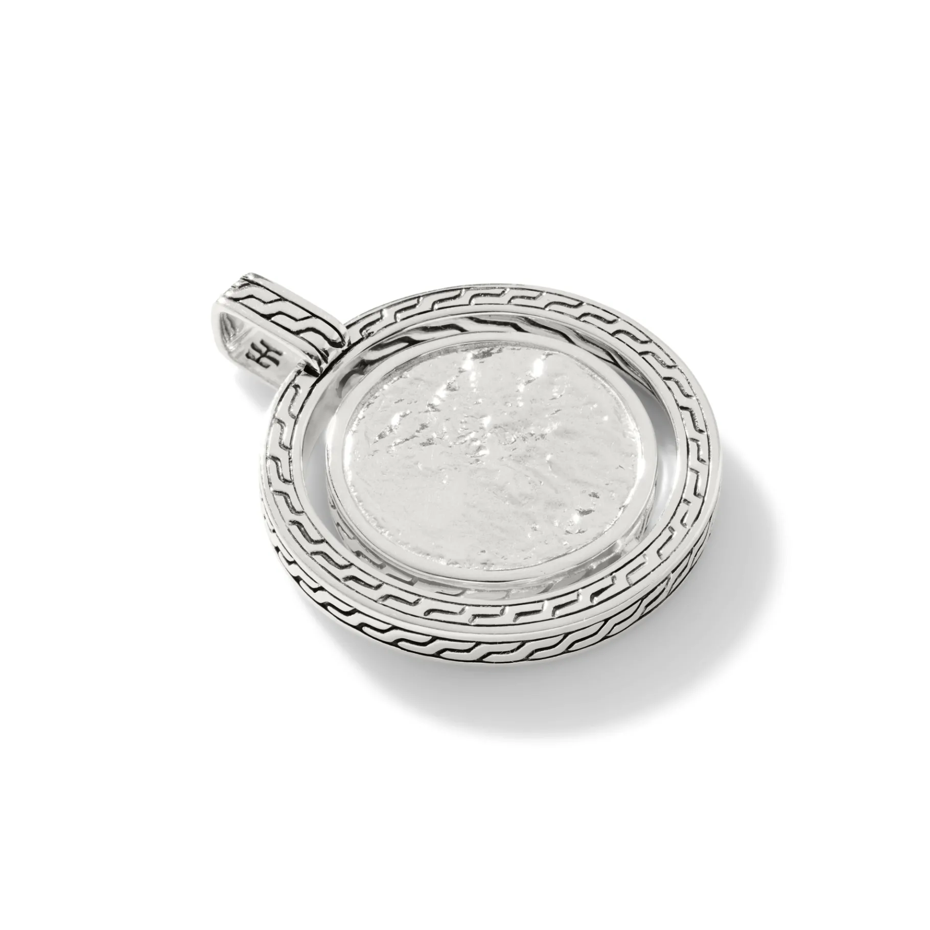 Women John Hardy Moon Door Pendant, Dark Silver