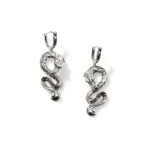 Women John Hardy Naga Drop Earrings, Sterling Silver