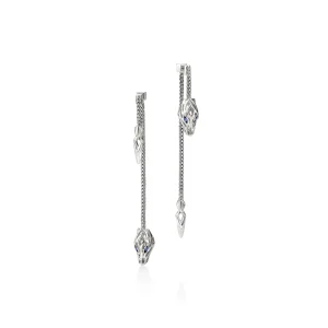 Women John Hardy Naga Drop Earrings, Sterling Silver