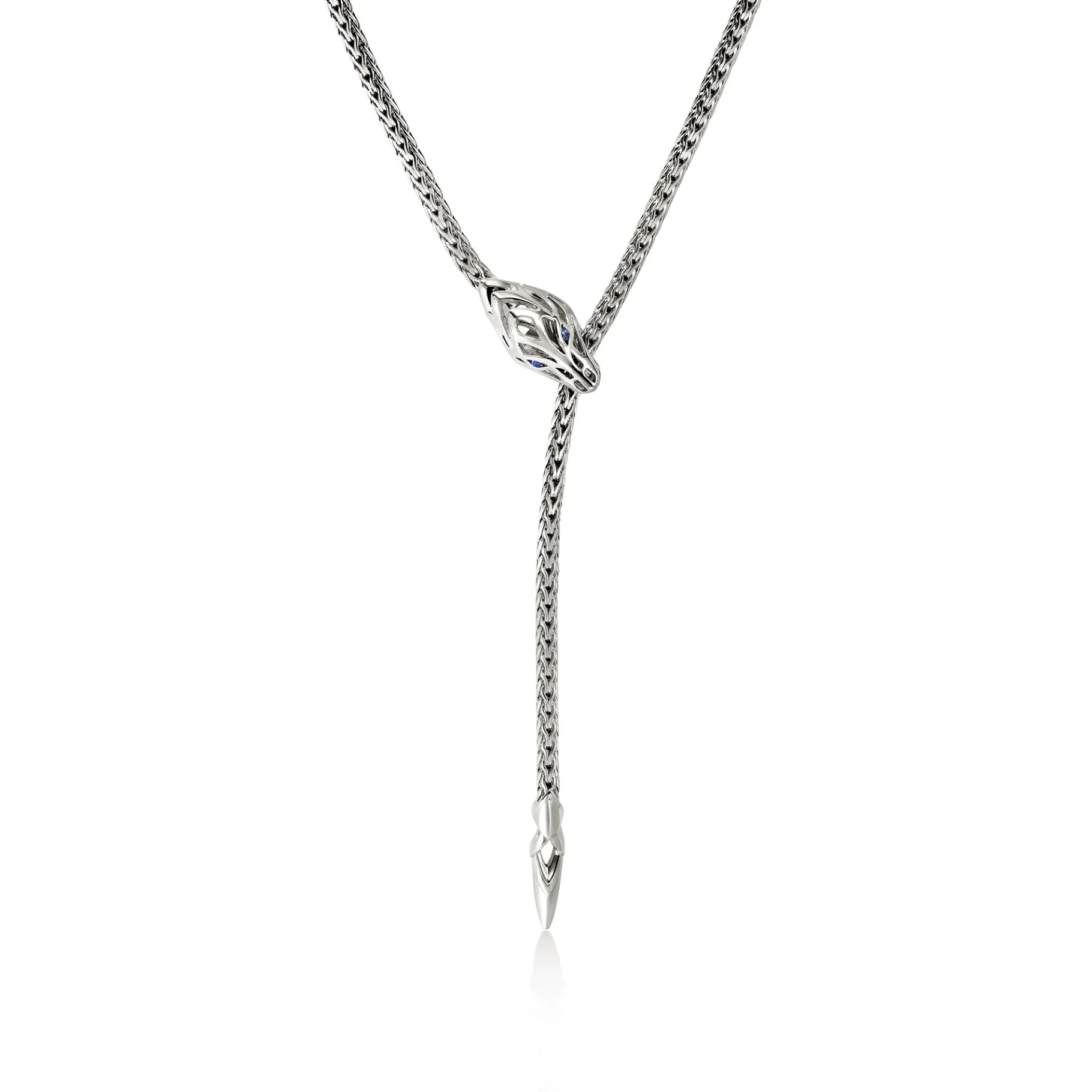 Women John Hardy Naga Lariat, Sterling Silver, 2.5MM
