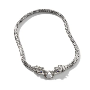 Women John Hardy Naga Necklace, Sterling Silver, 7.5MM