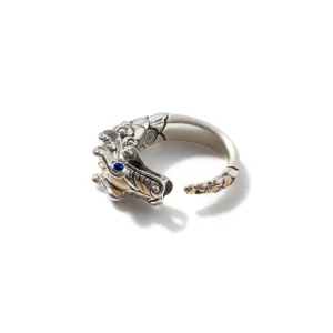 Women John Hardy Naga Ring, Sterling Silver, Gold
