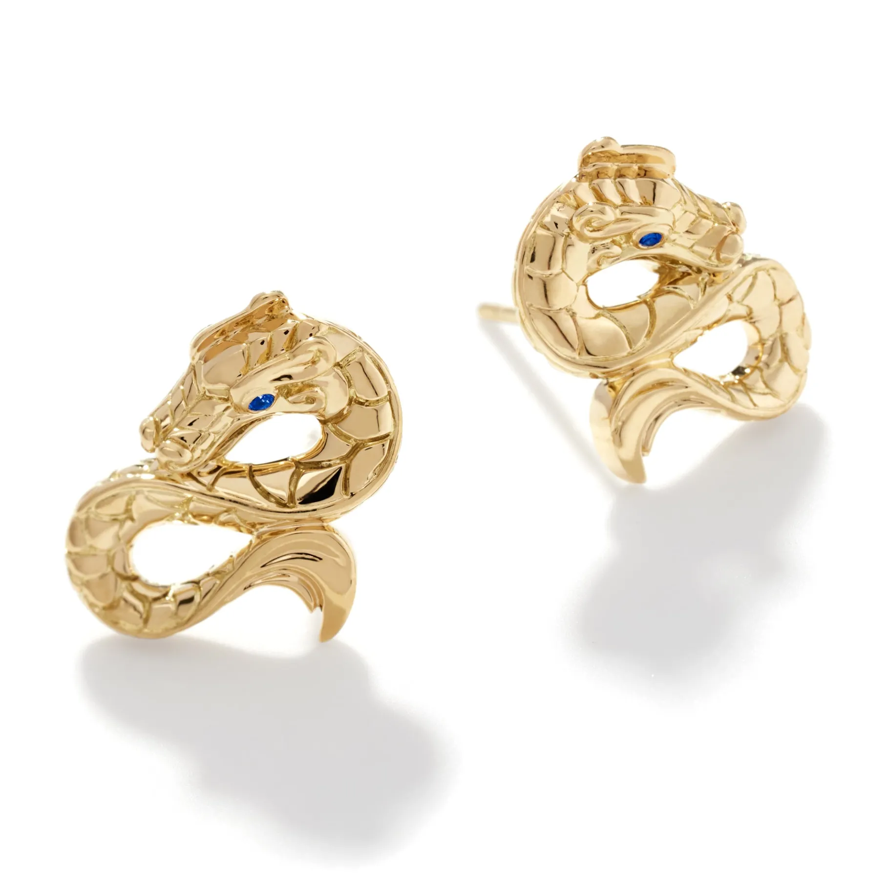 Women John Hardy Naga Stud Earrings, Gold