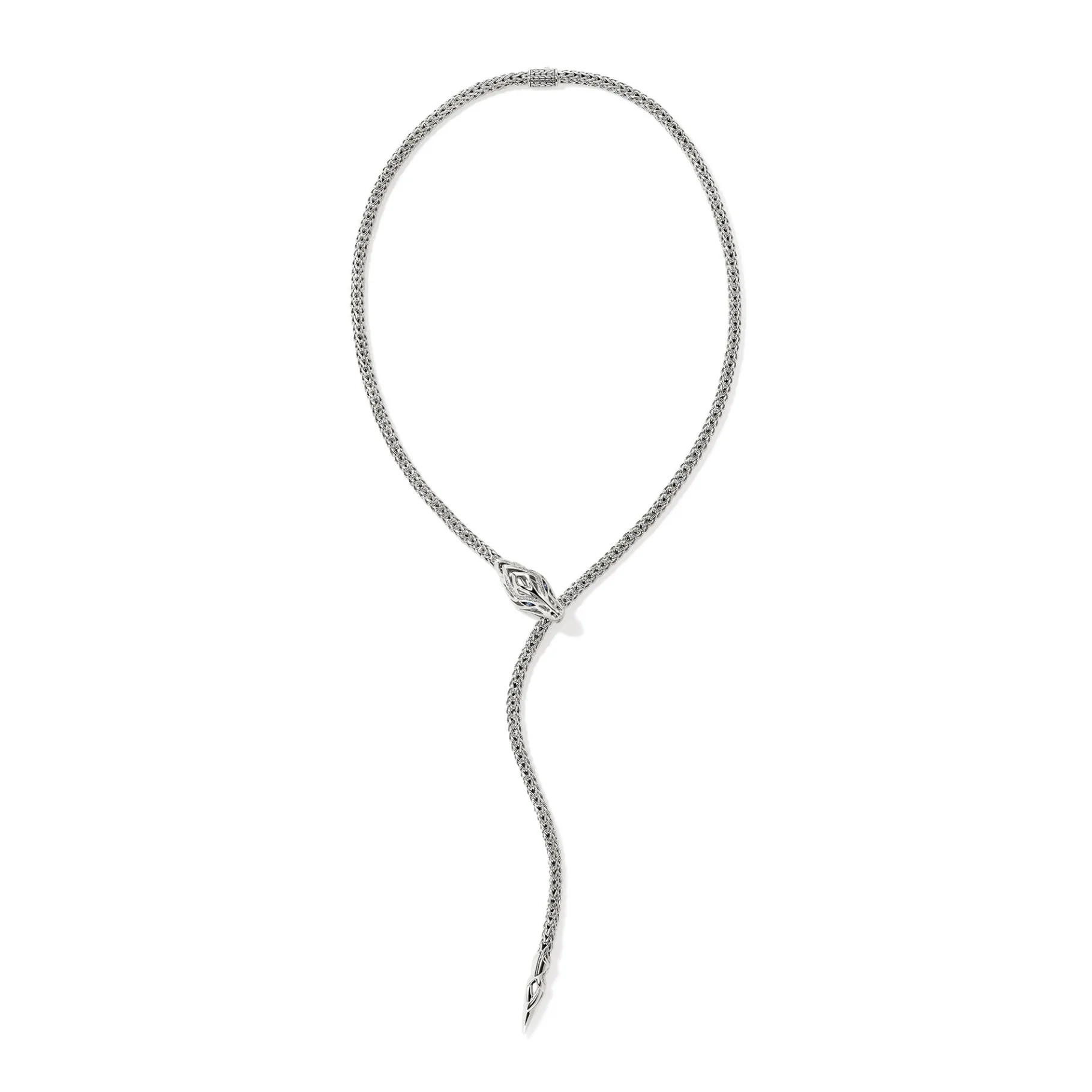 Women John Hardy Naga Y Necklace, Sterling Silver, 4.4MM