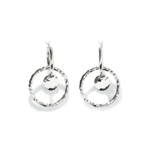 Women John Hardy Palu Dot Drop Earrings, Sterling Silver