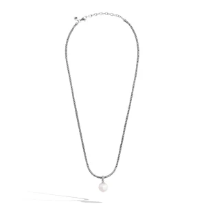 Women John Hardy Pearl Pendant Necklace, Sterling Silver