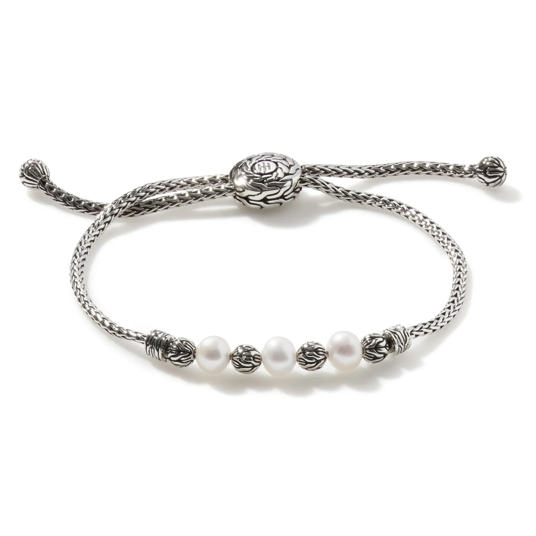 Women John Hardy Pearl Slider Bracelet, Sterling Silver