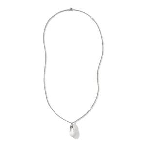 Women John Hardy Pebble Necklace, Sterling Silver, Diamonds