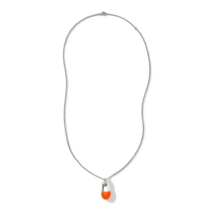 Women John Hardy Pebble Necklace, Sterling Silver, Diamonds