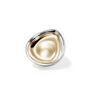 Women John Hardy Pebble Ring, Sterling Silver, Gold
