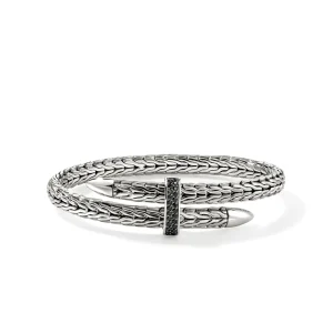Women John Hardy Spear Flex Cuff, Sterling Silver, Gemstones