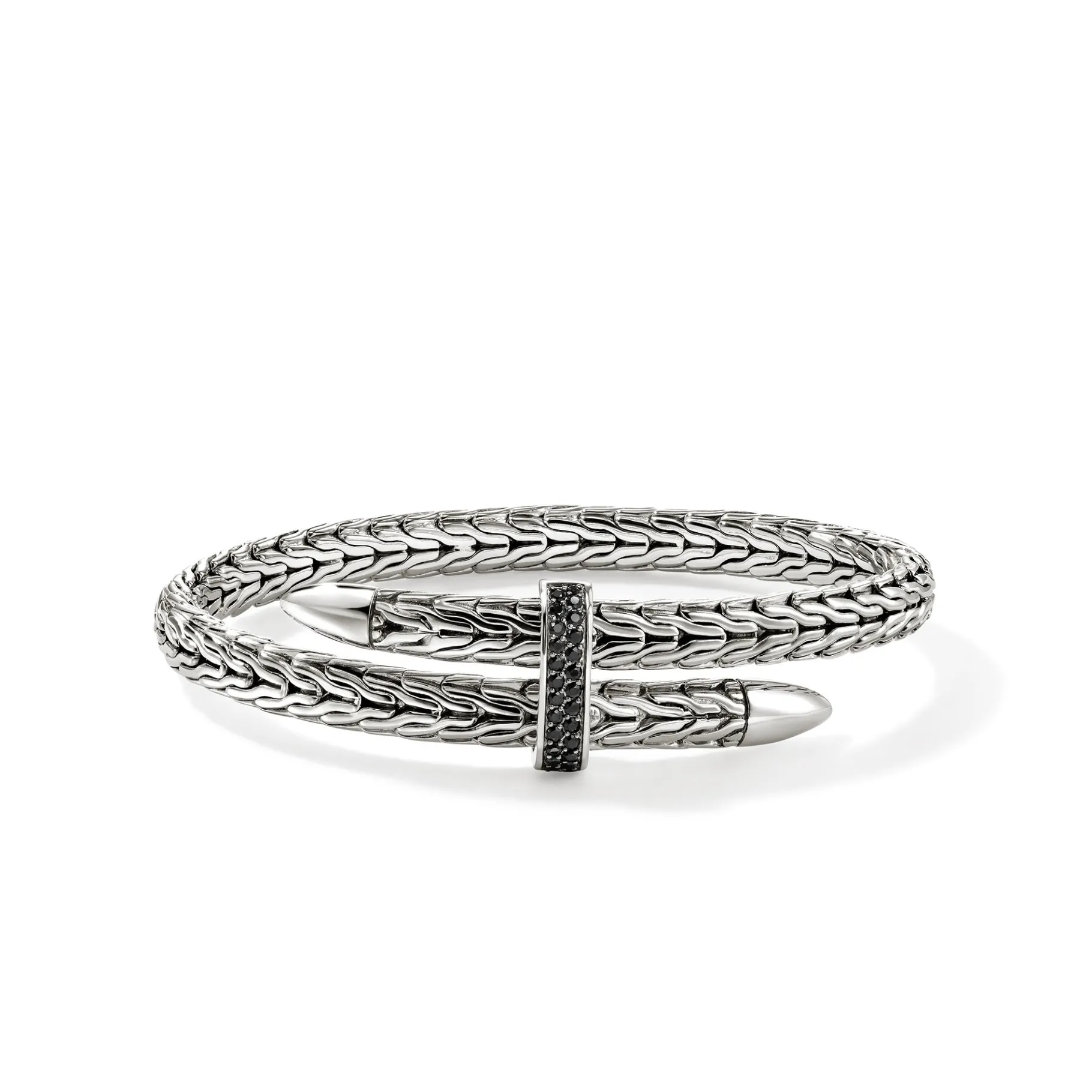 Women John Hardy Spear Flex Cuff, Sterling Silver, Gemstones