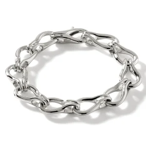 Women John Hardy Surf Bracelet, Sterling Silver, 12MM