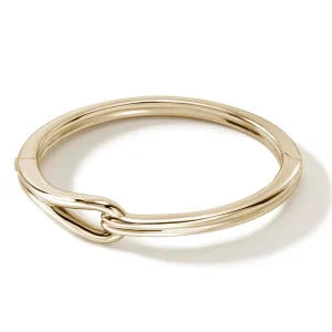 Women John Hardy Surf Hinged Bangle, Gold