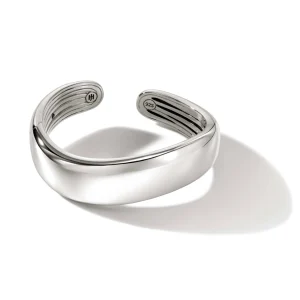 Women John Hardy Surf Hinged Cuff, Sterling Silver, Wide