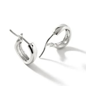 Women John Hardy Surf Huggie Earrings, Sterling Silver